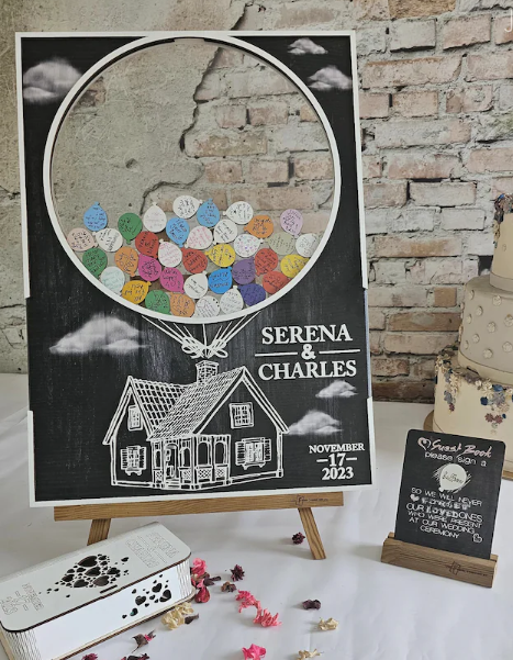 guest book wedding sign alternative