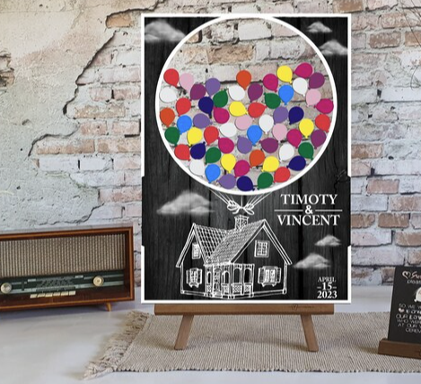guest book wedding sign alternative