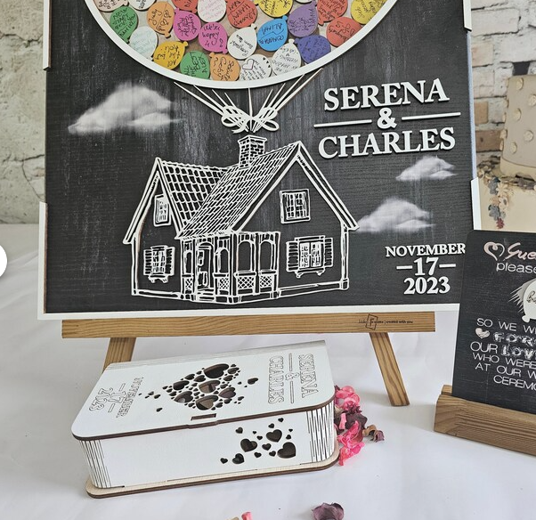 guest book wedding sign alternative