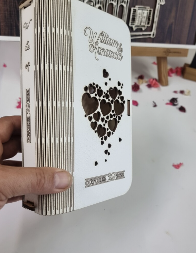 Guest book alternative Drop box.