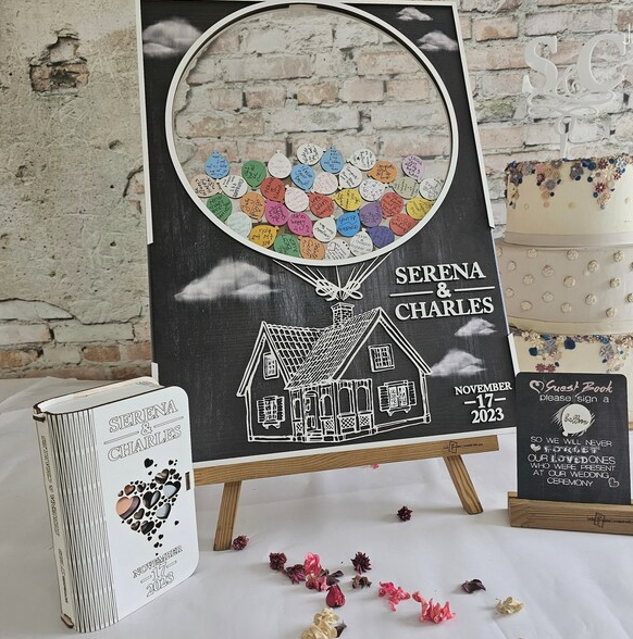 guest book wedding sign alternative